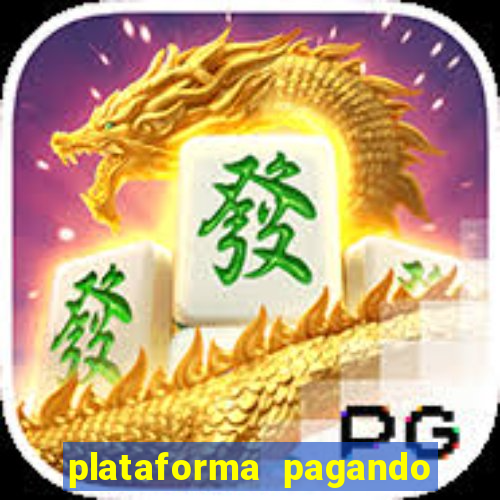 plataforma pagando no cadastro slots